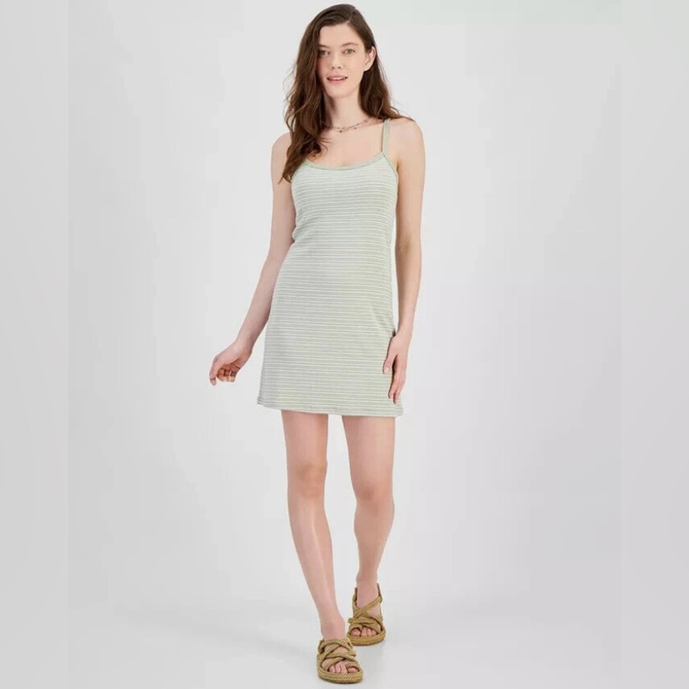 Hippie Rose Knit Tank Dress Small NWT 90s Dress VIBES Summer Dress Coverup